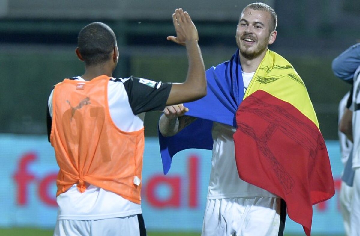 După un meci în care a făcut diferența, Alibec a sărbătorit cu tricolorul: ”N-am vrut să arătăm nimic nimănui! Am câștigat pentru noi și atât”