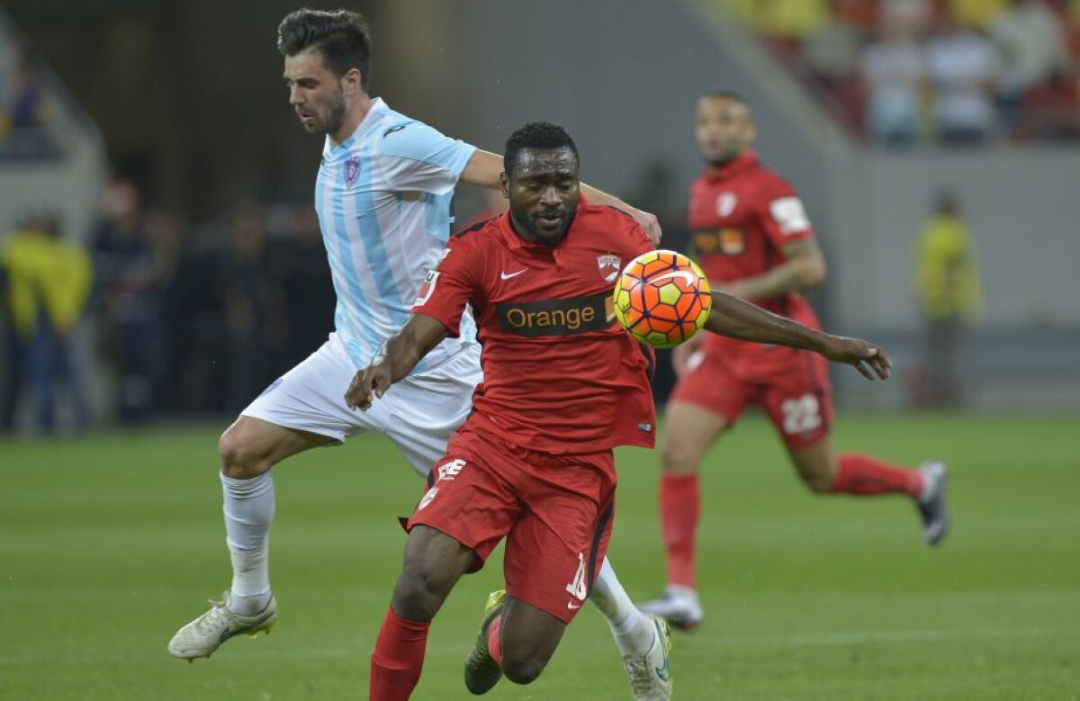 FOTO+VIDEO Dinamo o învinge pe ASA și rămâne în lupta pentru locul doi!