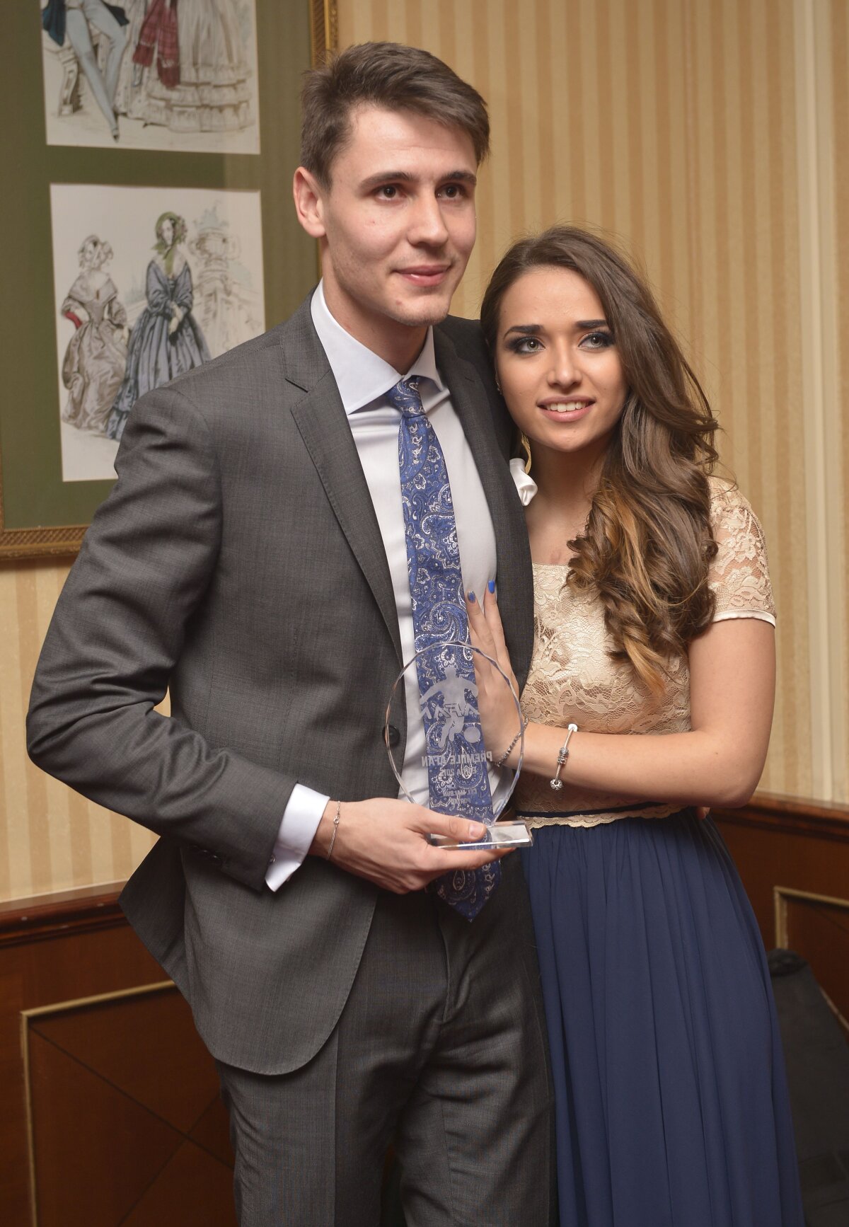 FOTO Aproape campion cu Astra, Silviu Lung Jr. are un talisman special: iubita sa, Roxana