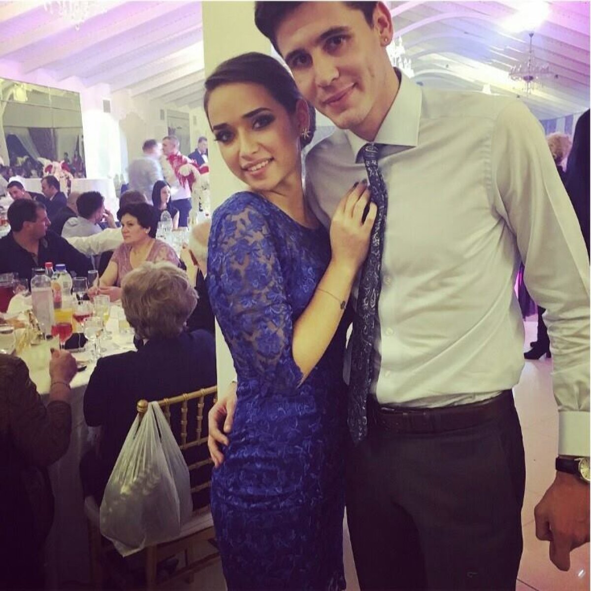 FOTO Aproape campion cu Astra, Silviu Lung Jr. are un talisman special: iubita sa, Roxana