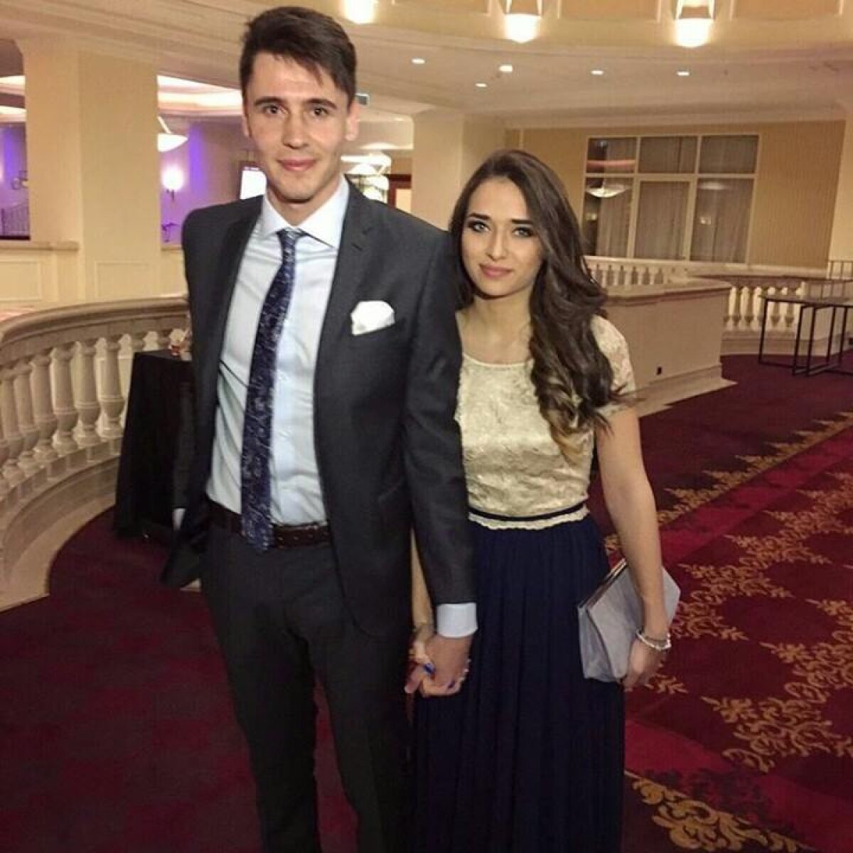 FOTO Aproape campion cu Astra, Silviu Lung Jr. are un talisman special: iubita sa, Roxana