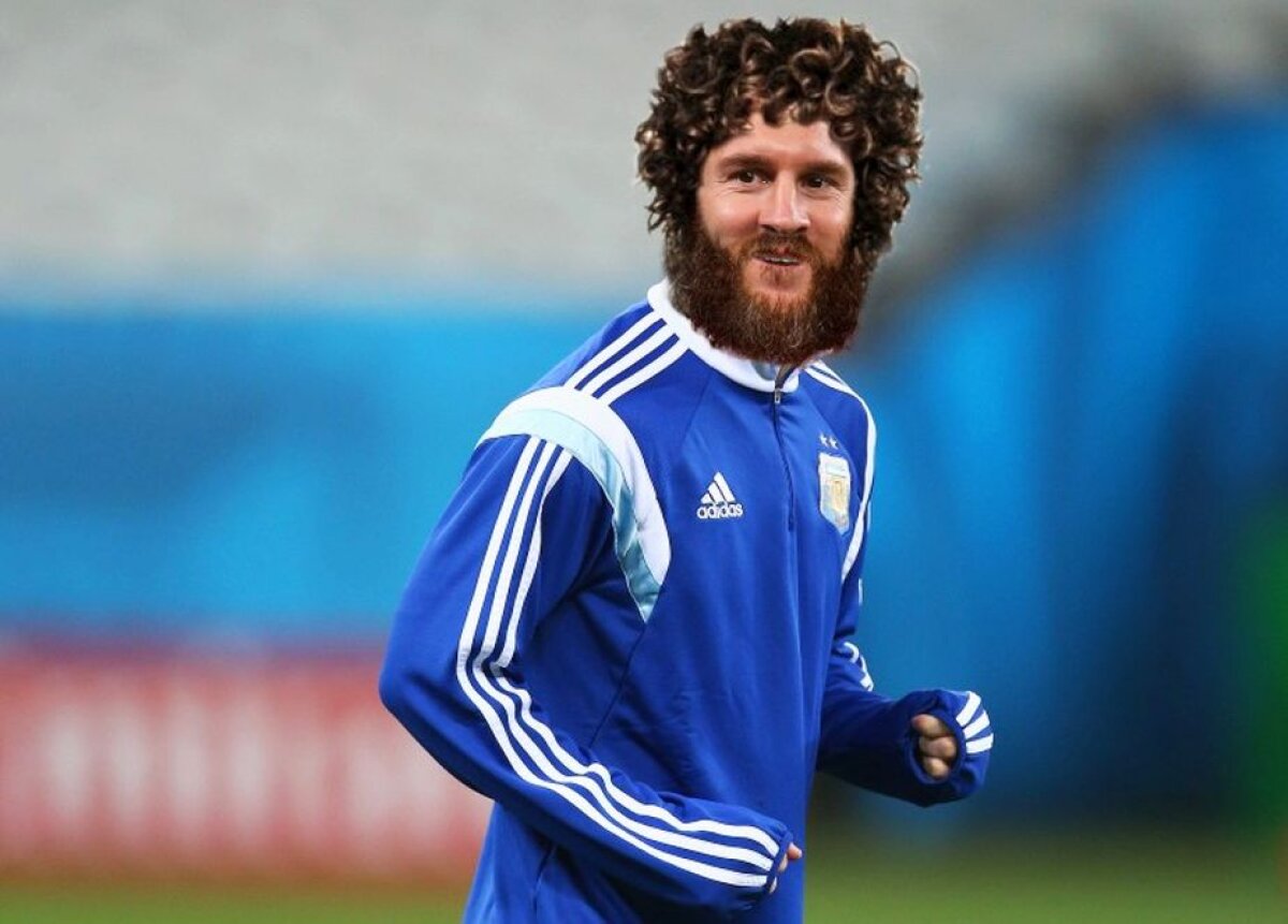 FOTO Cum ar fi arătat Messi, Ronaldo și Neuer în anii '80