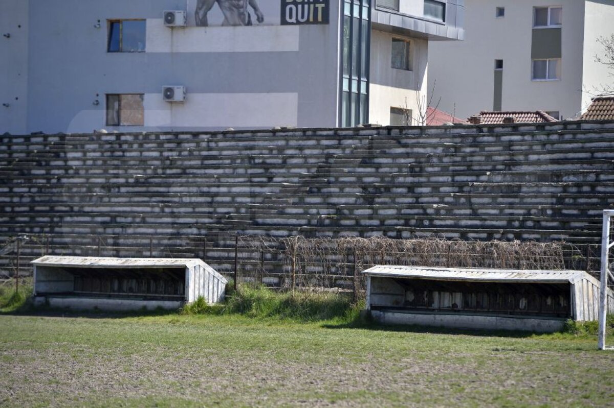 GALERIE FOTO Imagini tulburătoare» FotoReportaj GSP: un stadion de legendă din România este invadat de șoareci și bălării!