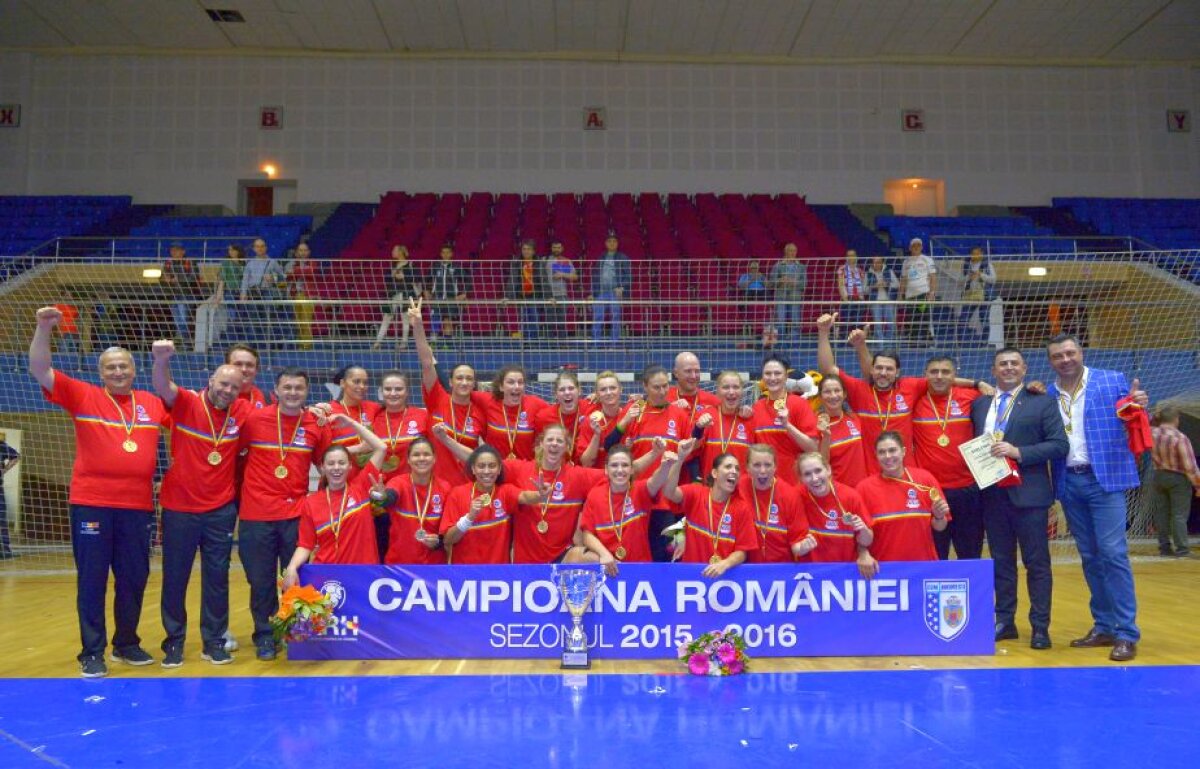 Titlul rămâne pe loc! CSM București a câștigat din nou campionatul la handbal feminin