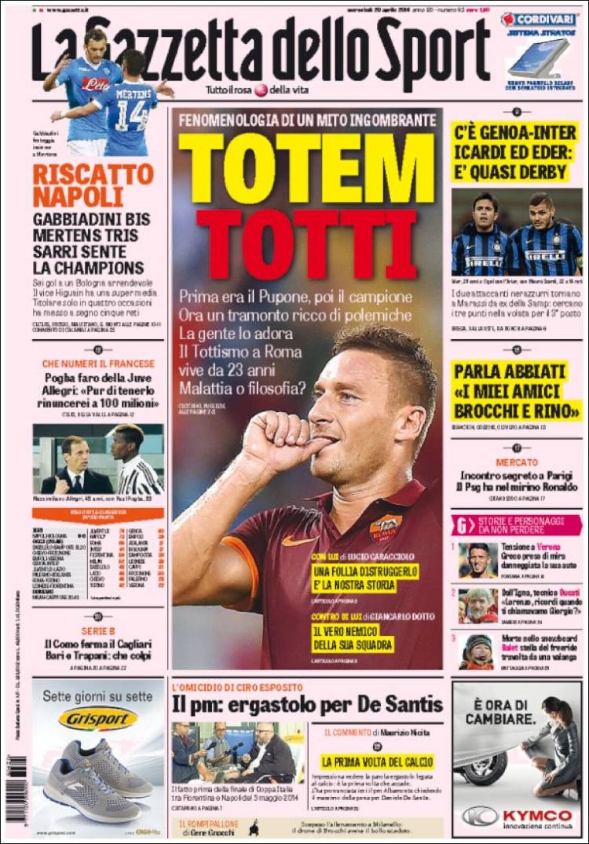 Ce scriu azi ziarele de sport din lume (20 aprilie 2016)