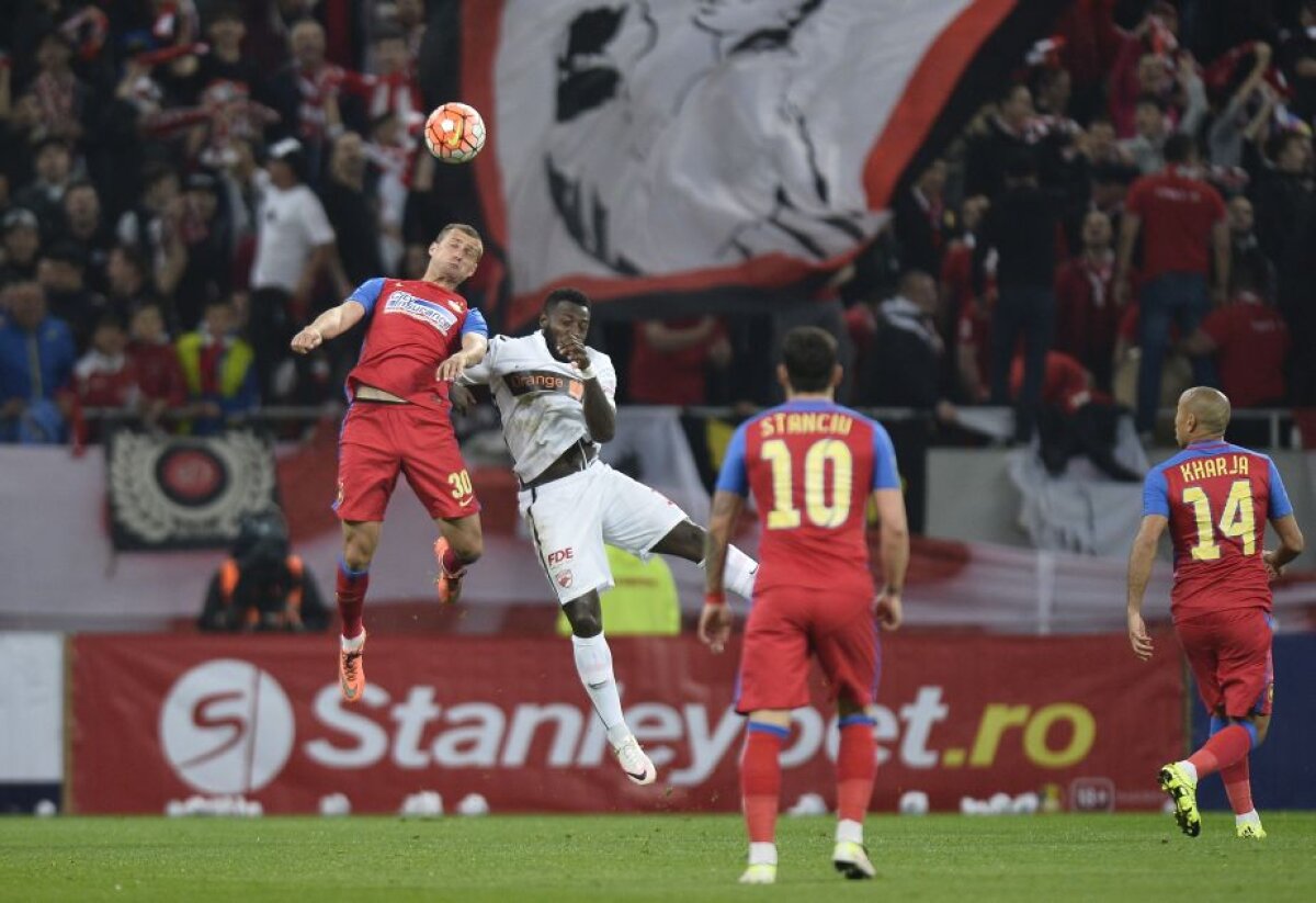 VIDEO + FOTO KO Steaua! Bourceanu își îngroapă echipa în derby-ul cu marea rivală, Dinamo! "Câinii" au scos un 2-2 și s-au calificat în finala Cupei României 