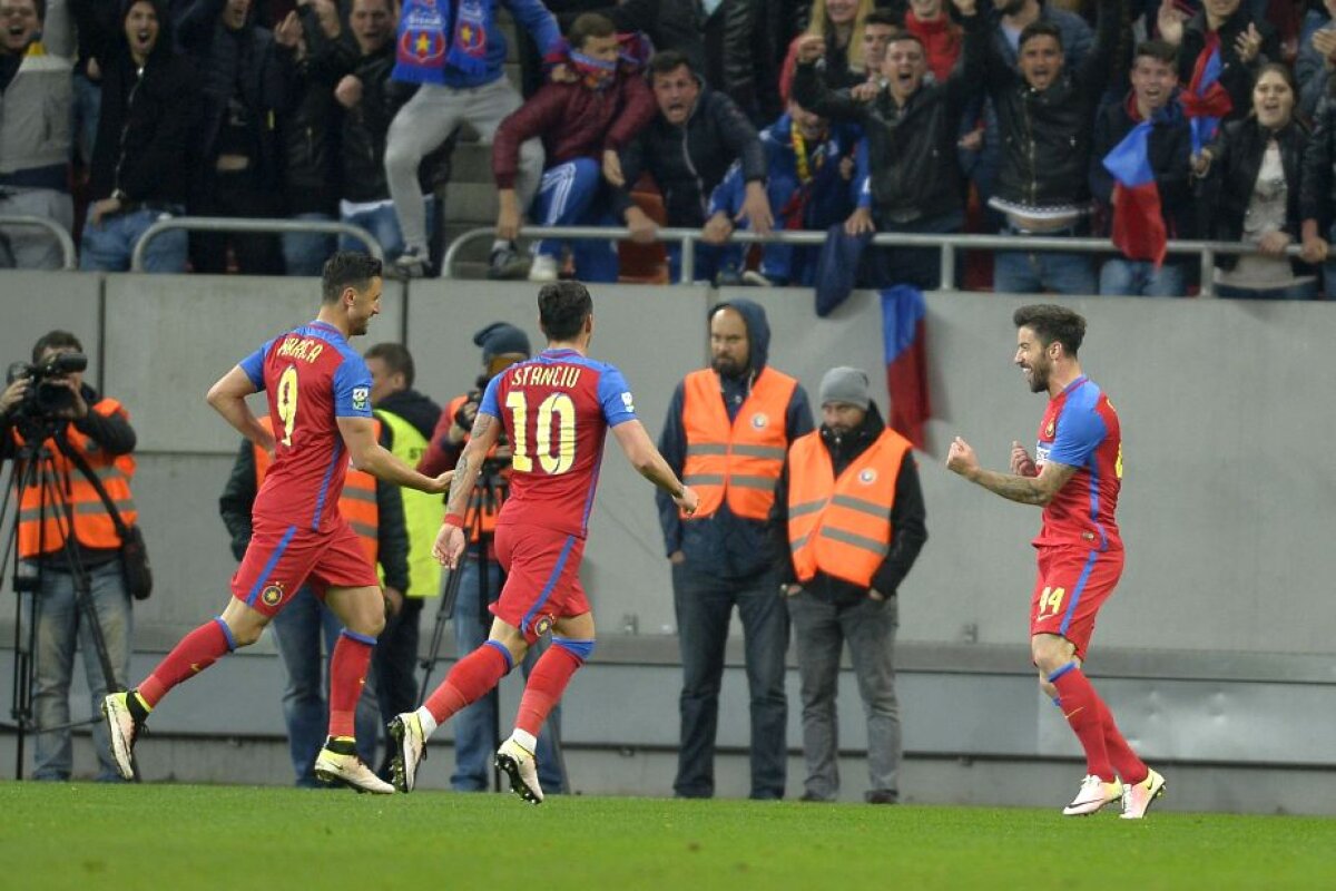 VIDEO + FOTO KO Steaua! Bourceanu își îngroapă echipa în derby-ul cu marea rivală, Dinamo! "Câinii" au scos un 2-2 și s-au calificat în finala Cupei României 