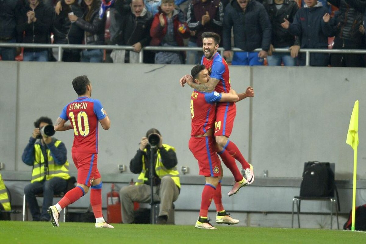 VIDEO + FOTO KO Steaua! Bourceanu își îngroapă echipa în derby-ul cu marea rivală, Dinamo! "Câinii" au scos un 2-2 și s-au calificat în finala Cupei României 