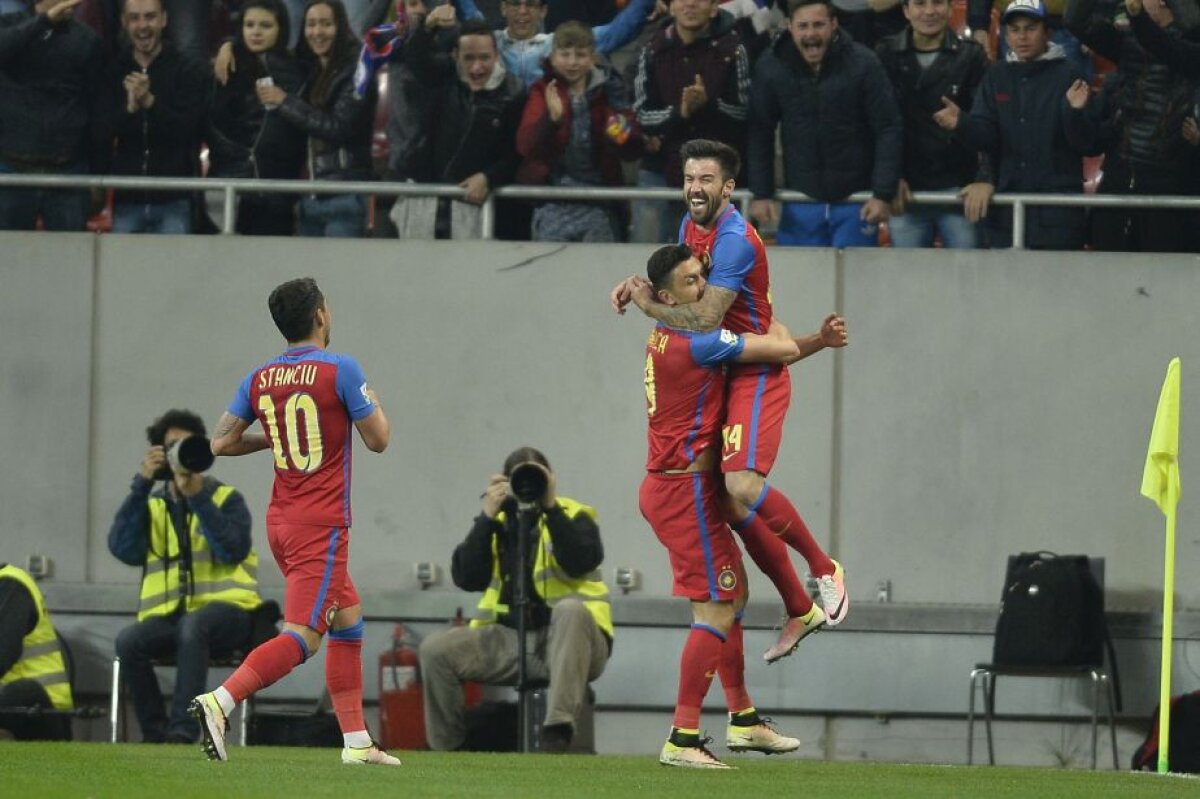 VIDEO + FOTO KO Steaua! Bourceanu își îngroapă echipa în derby-ul cu marea rivală, Dinamo! "Câinii" au scos un 2-2 și s-au calificat în finala Cupei României 