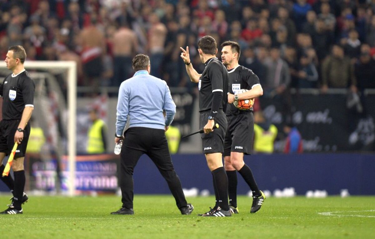 GALERIE FOTO Nervi întinși la maximum în Derby de România! Reghecampf trimis în tribună de Balaj!