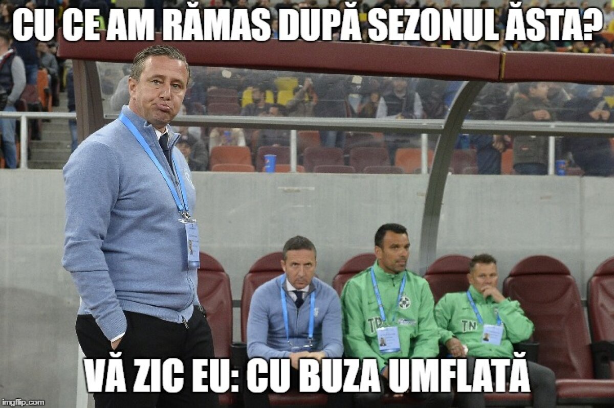 FOTO Eliminarea Stelei din Cupa României a fost "taxată" de internauți! 30 de meme-uri după Derby de România