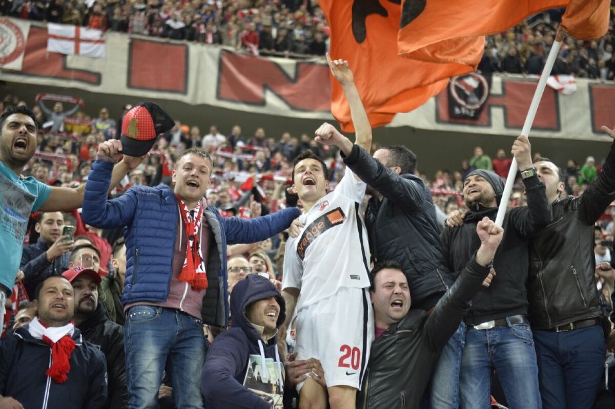 GALERIE FOTO Peste 20 de imagini pe care nu aveai cum să le vezi la TV! Fotoreporterii GSP îți arată tot ce s-a întâmplat pe stadion