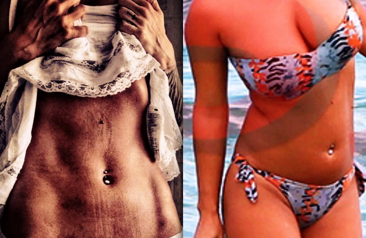 FOTO » Roxana Vancea, înainte şi după ce a început să facă fitness. Nici ei nu-i vine să creadă! 