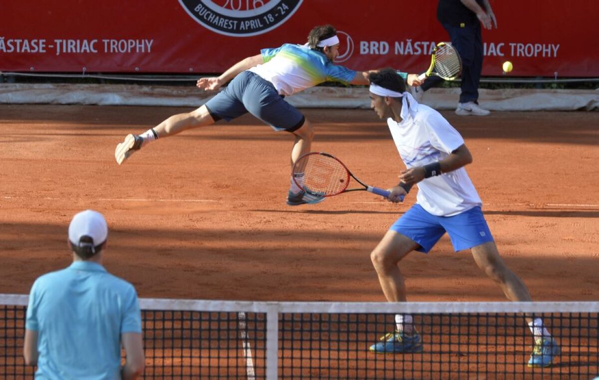 GALERIE FOTO Mergea și Tecău s-au calificat în turul II la BRD Năstase-Țiriac Trophy » Cu cine se vor duela în runda următoare