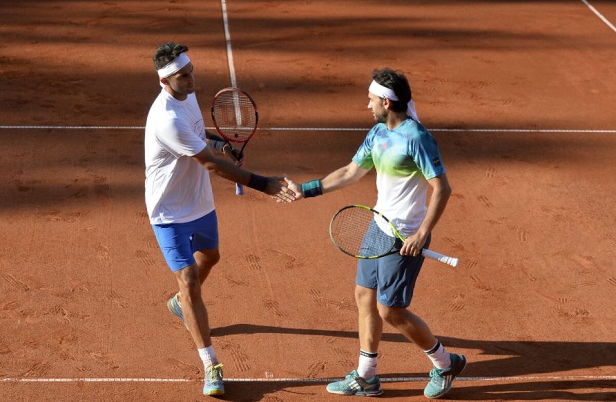 GALERIE FOTO Mergea și Tecău s-au calificat în turul II la BRD Năstase-Țiriac Trophy » Cu cine se vor duela în runda următoare