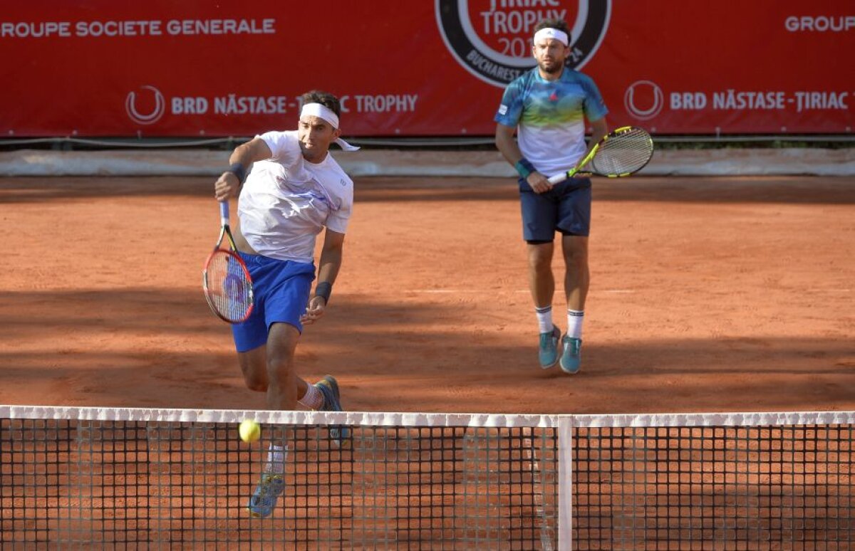 GALERIE FOTO Mergea și Tecău s-au calificat în turul II la BRD Năstase-Țiriac Trophy » Cu cine se vor duela în runda următoare