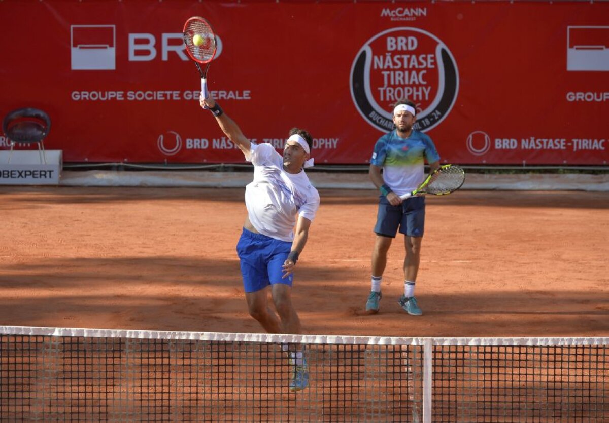 GALERIE FOTO Mergea și Tecău s-au calificat în turul II la BRD Năstase-Țiriac Trophy » Cu cine se vor duela în runda următoare