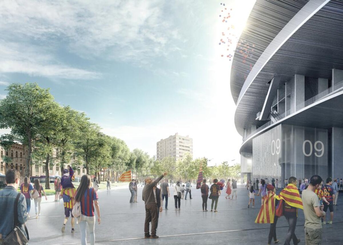 VIDEO + FOTO Investiție de 600 de milioane de euro » Barcelona pregătește modernizarea stadionului! Camp Nou va avea 105.000 de locuri