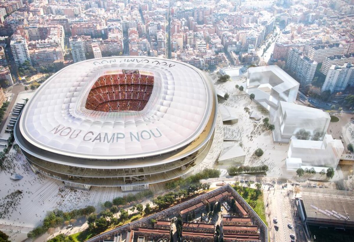 VIDEO + FOTO Investiție de 600 de milioane de euro » Barcelona pregătește modernizarea stadionului! Camp Nou va avea 105.000 de locuri