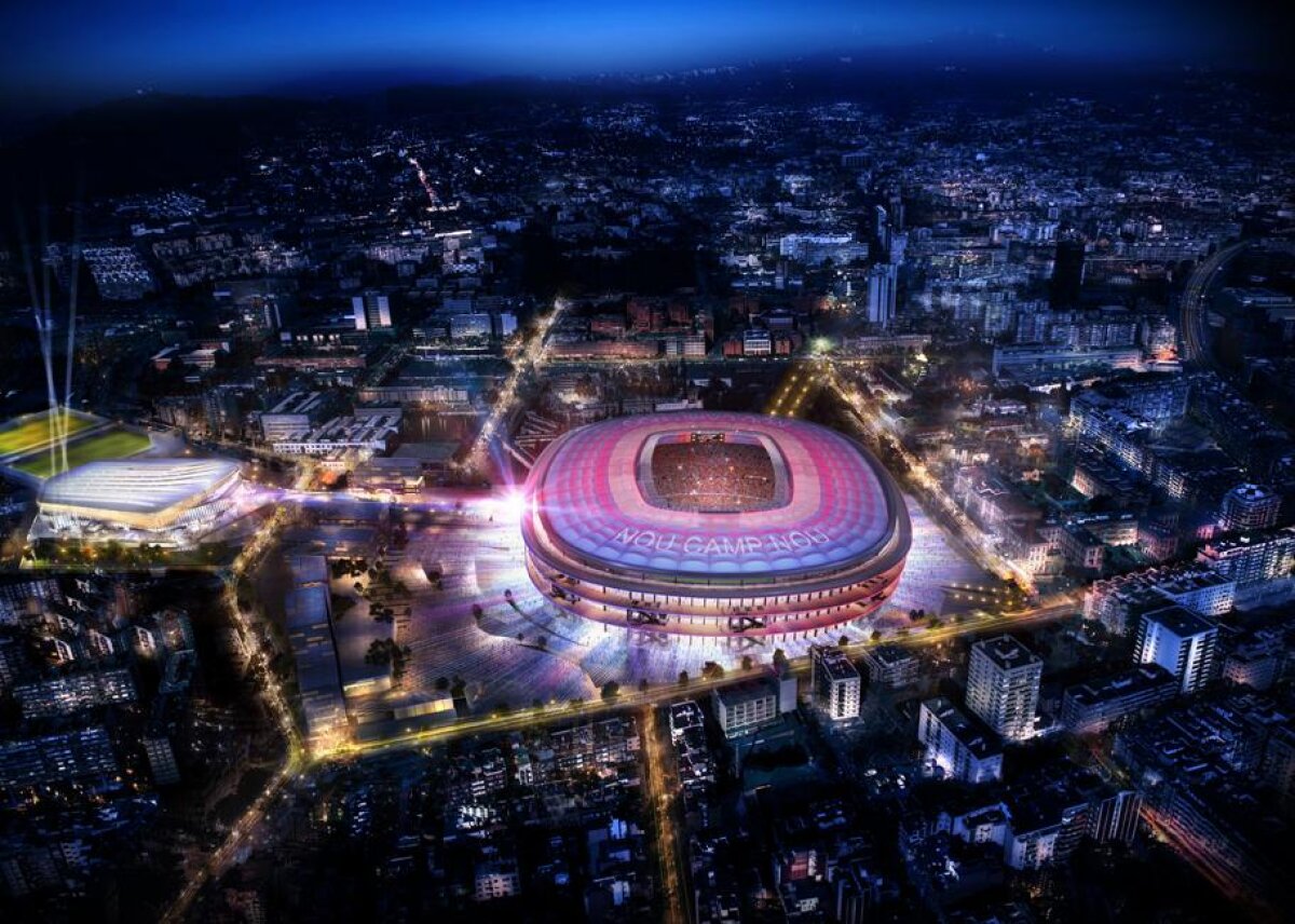 VIDEO + FOTO Investiție de 600 de milioane de euro » Barcelona pregătește modernizarea stadionului! Camp Nou va avea 105.000 de locuri