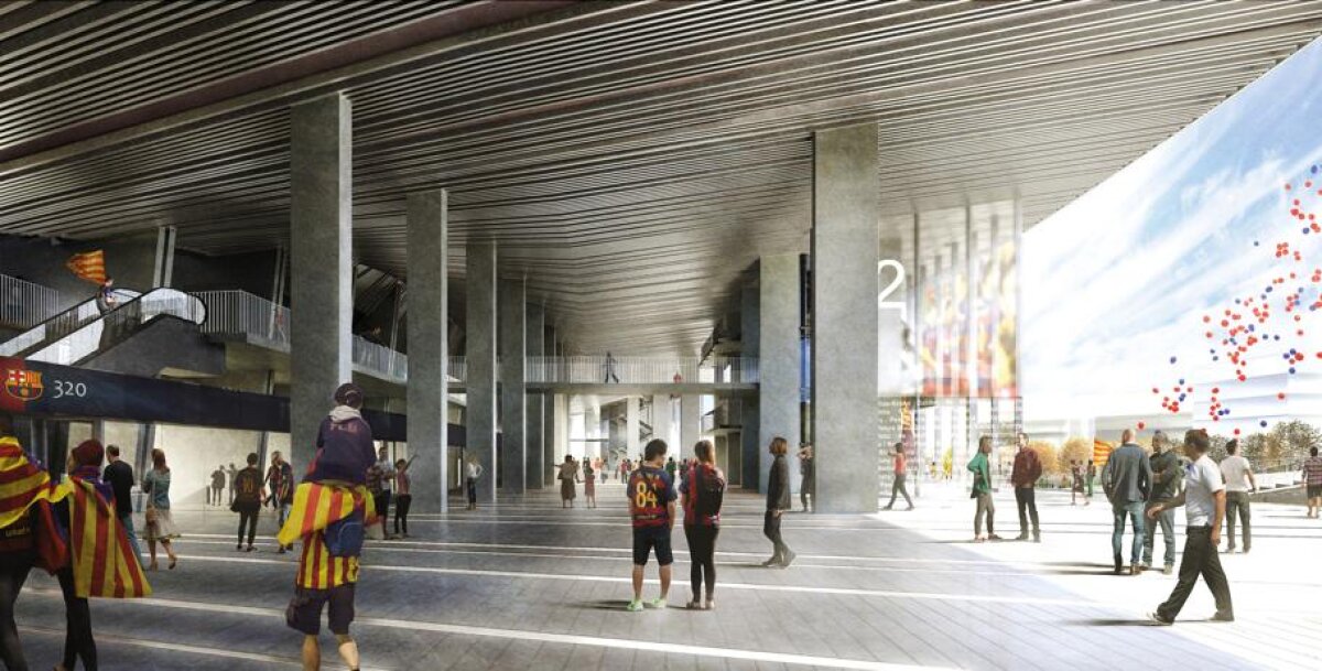 VIDEO + FOTO Investiție de 600 de milioane de euro » Barcelona pregătește modernizarea stadionului! Camp Nou va avea 105.000 de locuri