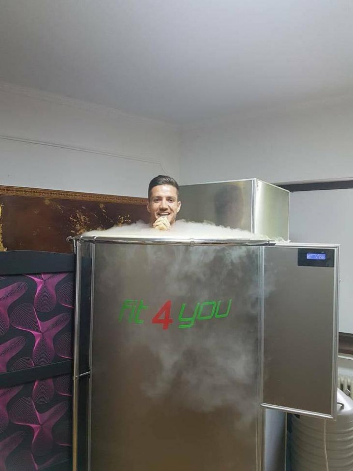 CrioSteaua » Metodă deosebită de refacere pentru campioni! Cu mușchii la -180 de grade 