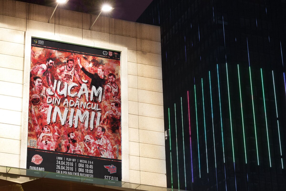 GALERIE FOTO Mobilizare fără precedent pentru galeria roș-albe: "Haideți să le arătăm ce înseamnă Dinamo!" » Vor să umple Sala Polivalentă la derby-ul cu Steaua de duminică