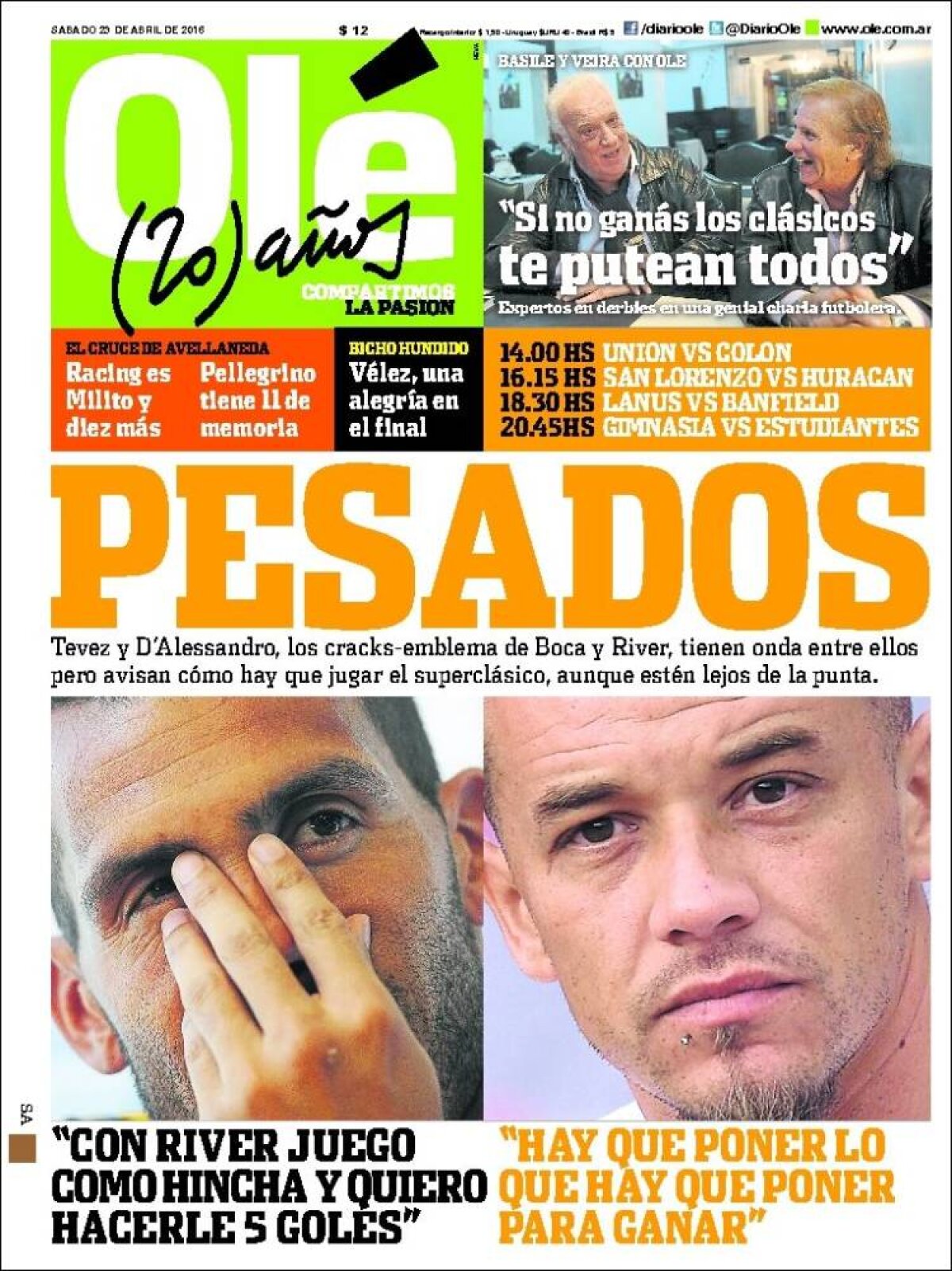 Ce scriu azi ziarele de sport din lume (23 aprilie 2016)