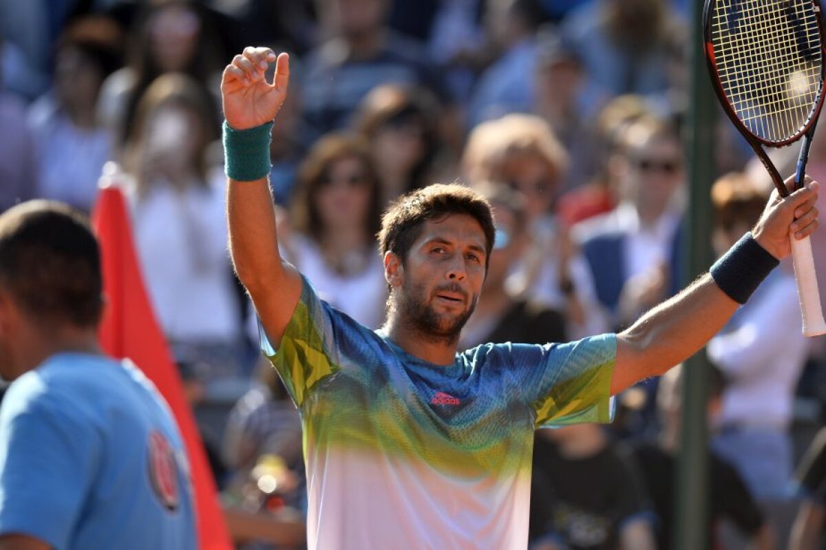 GALERIE FOTO Surpriză de proporții în finala de la Năstase-Țiriac Trophy » Deținătorul trofeului, eliminat în penultimul act