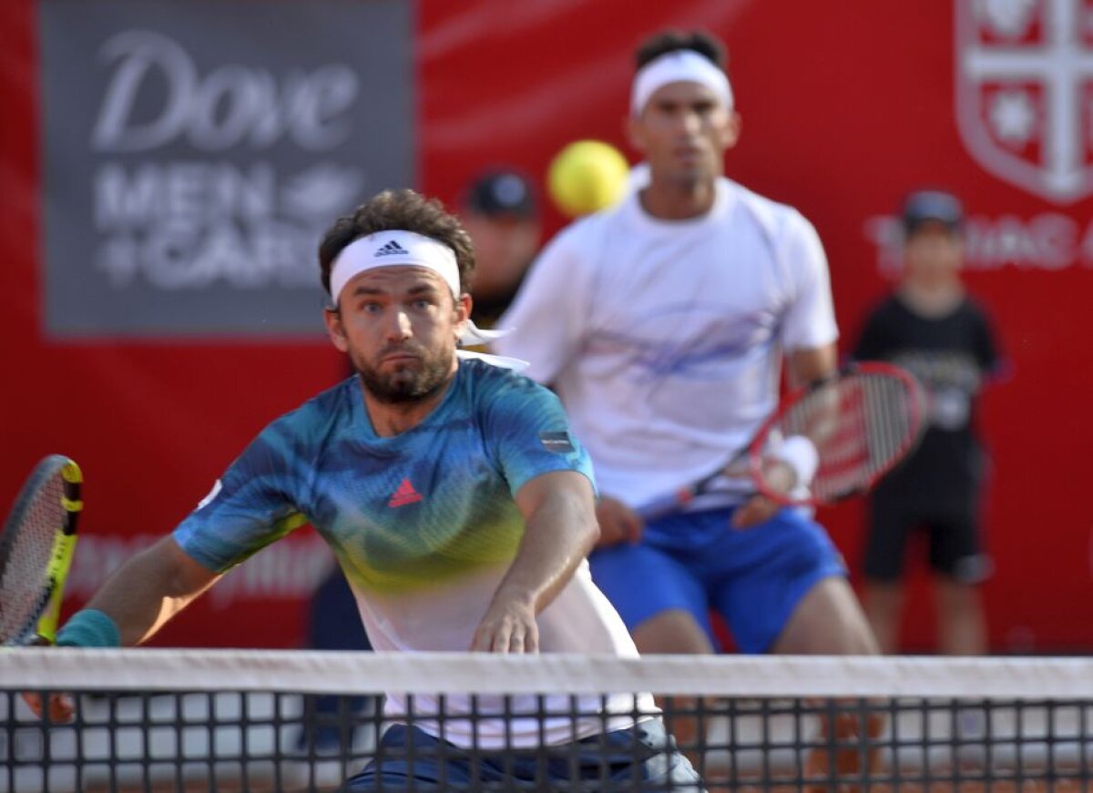 GALERIE FOTO Mergea și Tecău s-au calificat în finala de dublu de la Năstase-Țiriac Trophy