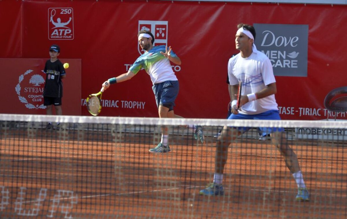 GALERIE FOTO Mergea și Tecău s-au calificat în finala de dublu de la Năstase-Țiriac Trophy