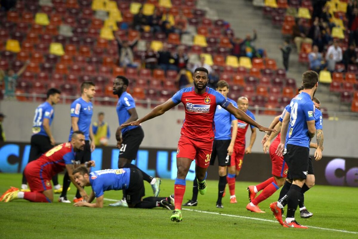 VIDEO+FOTO Succes lejer » Steaua n-a avut nicio problemă cu Viitorul, 3-0, și așteaptă un pas greșit al Astrei