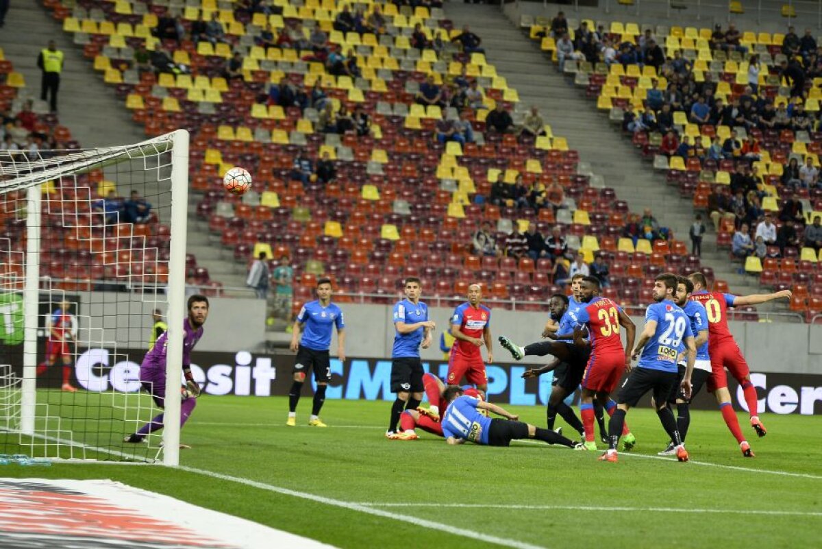 VIDEO+FOTO Succes lejer » Steaua n-a avut nicio problemă cu Viitorul, 3-0, și așteaptă un pas greșit al Astrei
