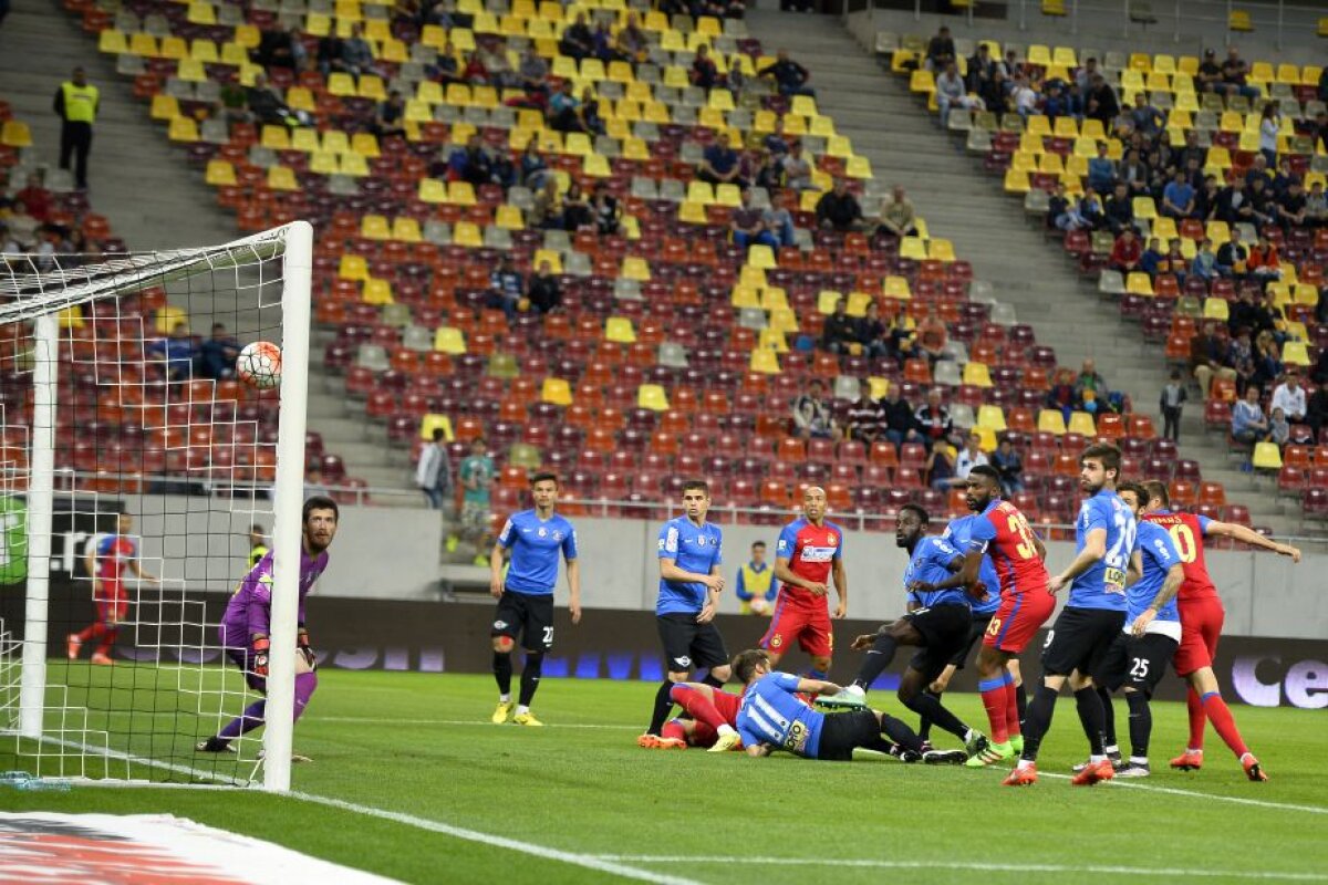 VIDEO+FOTO Succes lejer » Steaua n-a avut nicio problemă cu Viitorul, 3-0, și așteaptă un pas greșit al Astrei