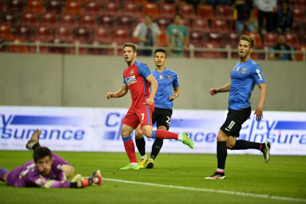 VIDEO+FOTO Succes lejer » Steaua n-a avut nicio problemă cu Viitorul, 3-0, și așteaptă un pas greșit al Astrei