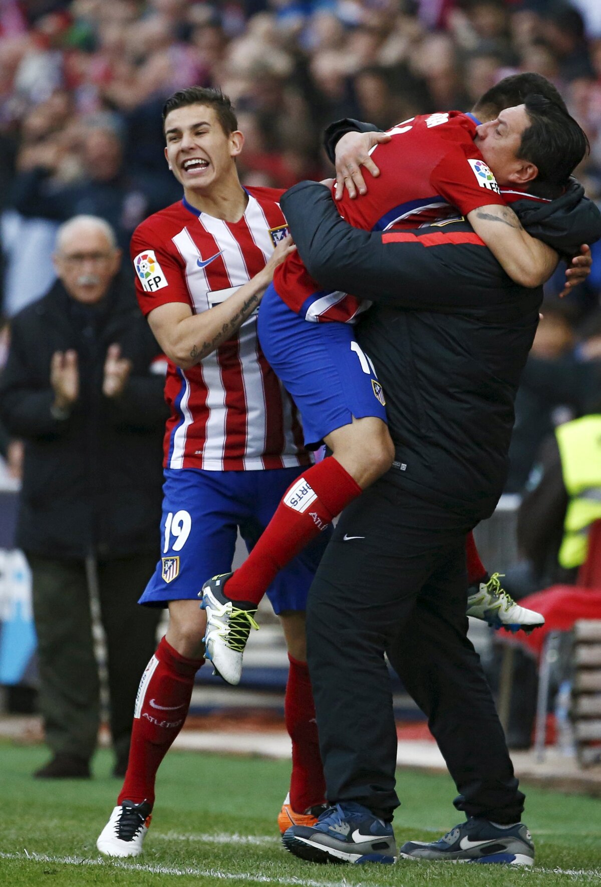 VIDEO + FOTO Lupta în trei la titlu continuă în Spania  » Victorii pe linie pentru Barcelona, Real și Atletico! Catalanii au făcut iar scor