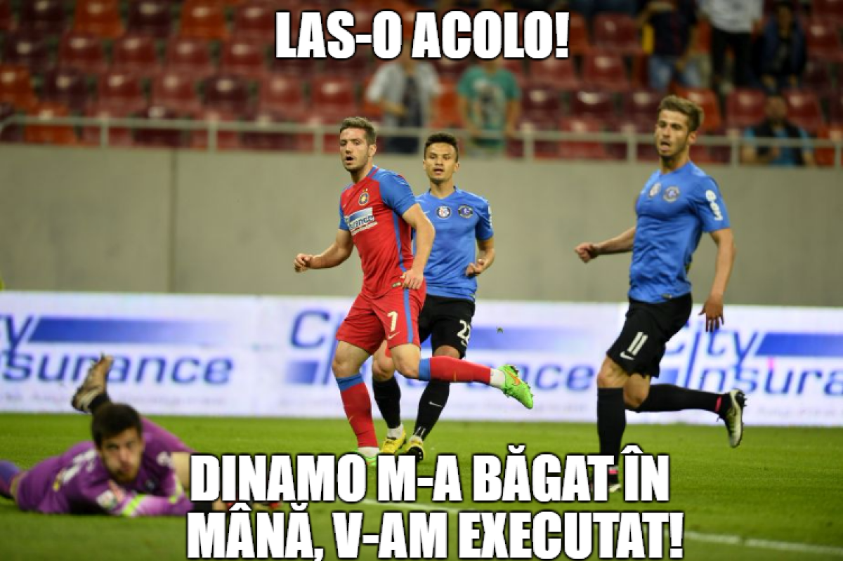 FOTO Au apărut deja ironii pe net după golul și accidentarea lui Chipciu cu Viitorul » Cele mai bune 10 meme-uri