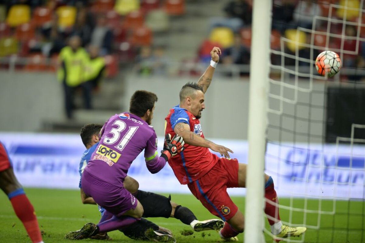 VIDEO+FOTO Succes lejer » Steaua n-a avut nicio problemă cu Viitorul, 3-0, și așteaptă un pas greșit al Astrei