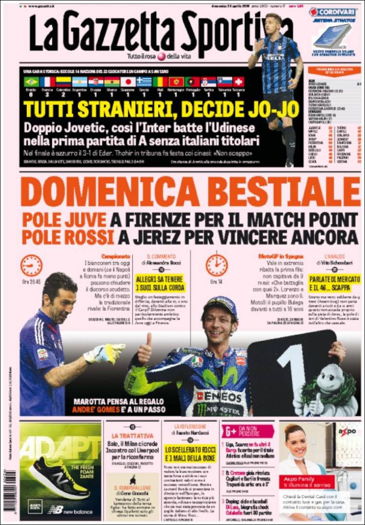 Ce scriu azi ziarele de sport din lume (24 aprilie 2016)