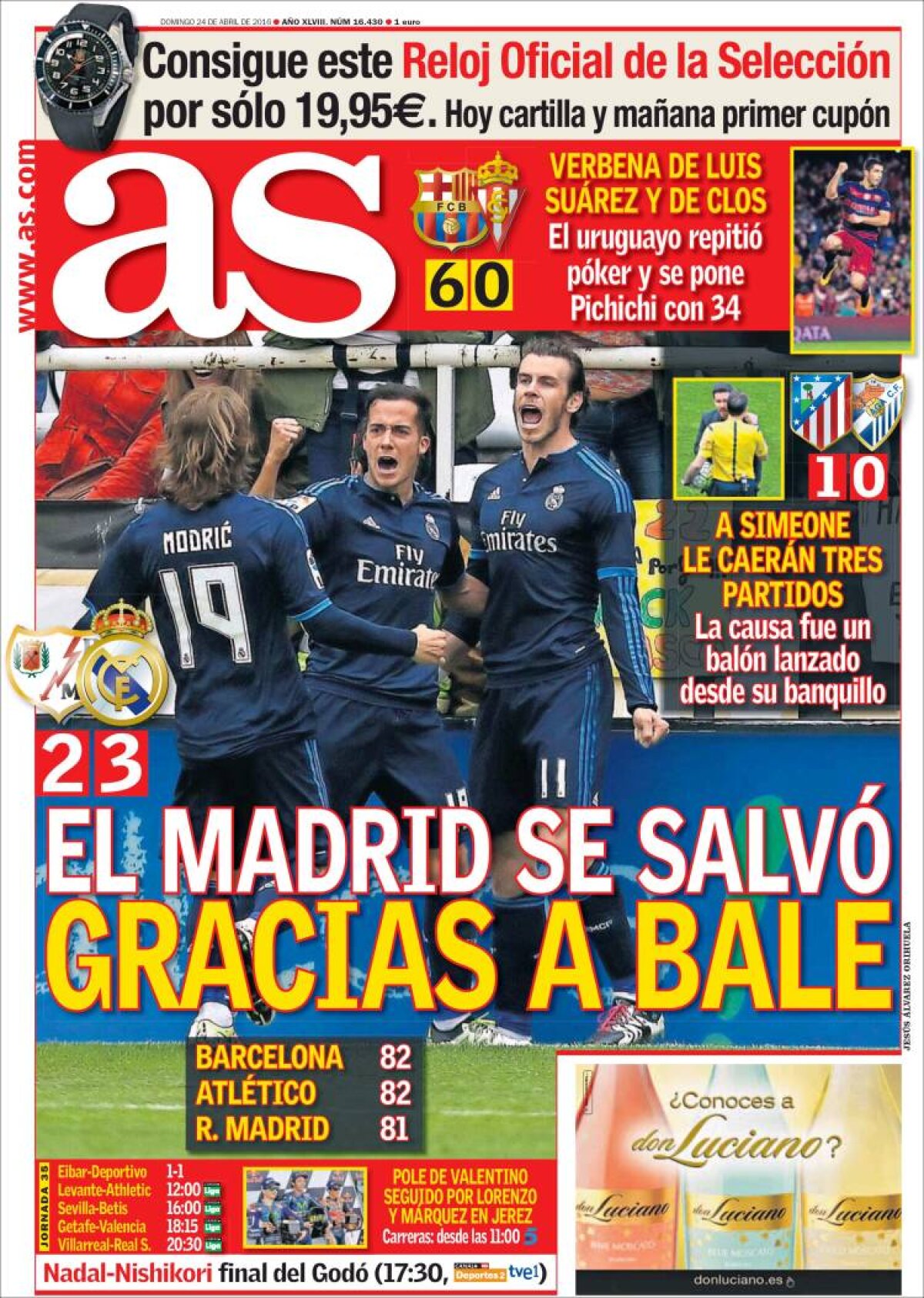 Ce scriu azi ziarele de sport din lume (24 aprilie 2016)