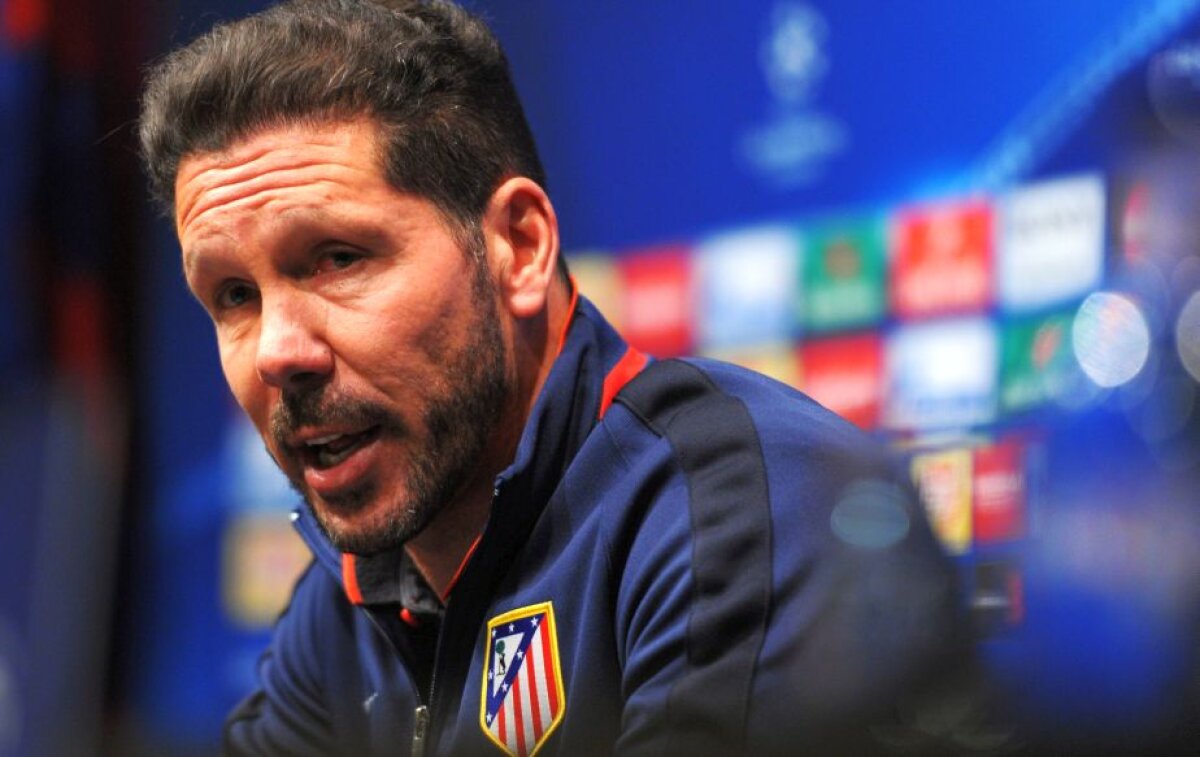 VIDEO Atletico primește o lovitură grea » Simeone ar putea fi suspendat pentru restul sezonului!