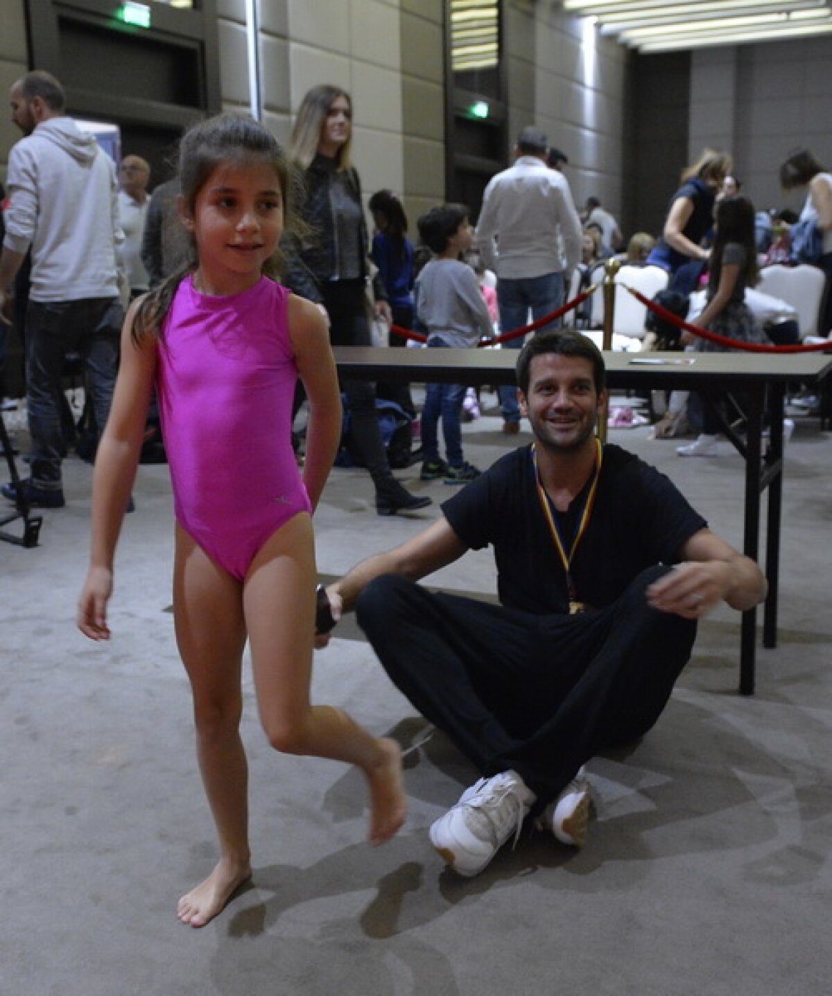 GALERIE FOTO 40 de ani de la Perfect 10 » Nadia a venit la București pentru a marca acasă împlinirea a 4 decenii de la miraculoasa Olimpiadă canadiană