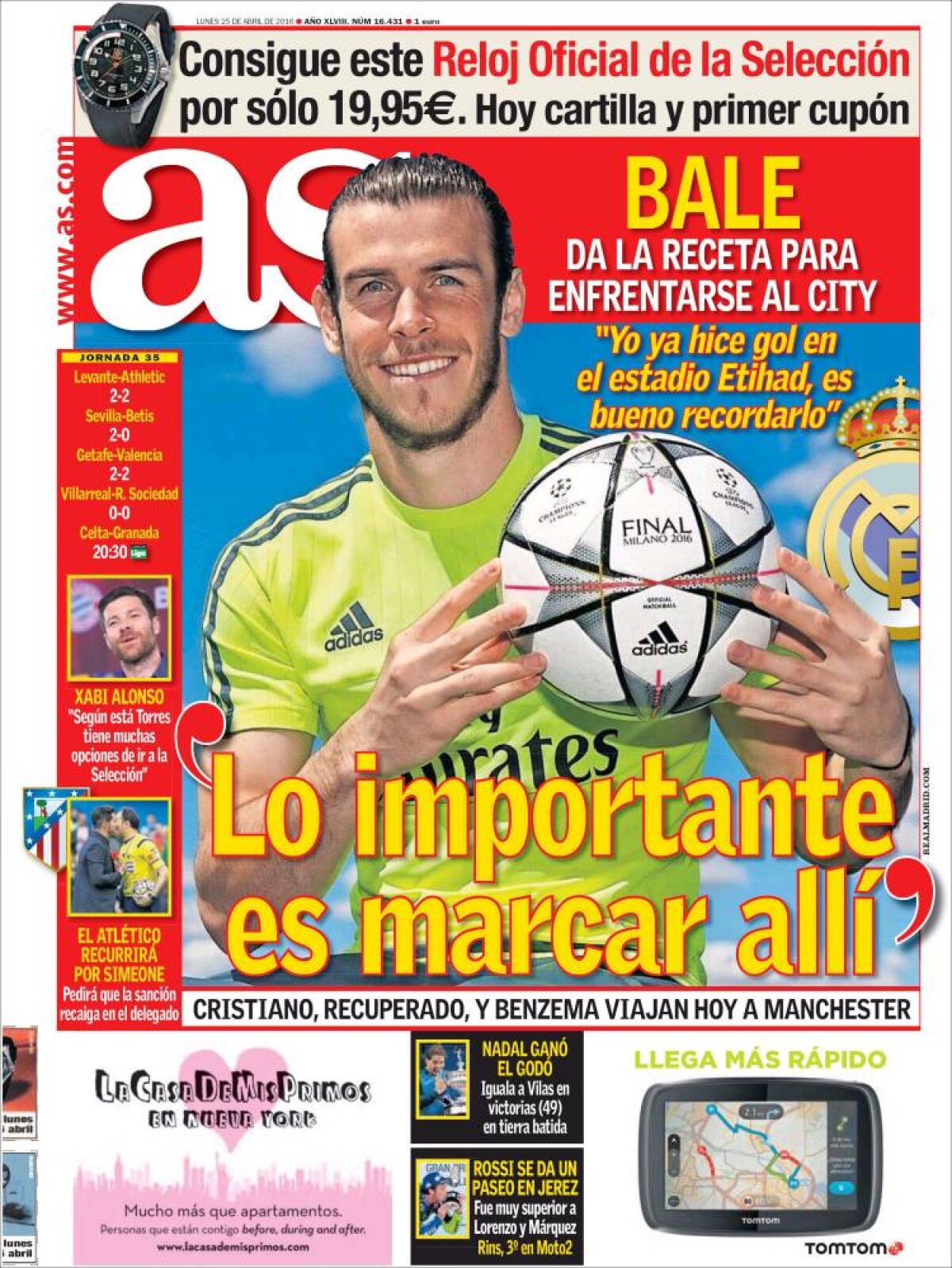 Ce scriu azi ziarele de sport din lume (25 aprilie 2016)