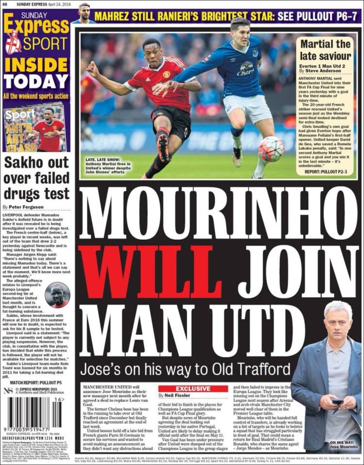 Ce scriu azi ziarele de sport din lume (25 aprilie 2016)