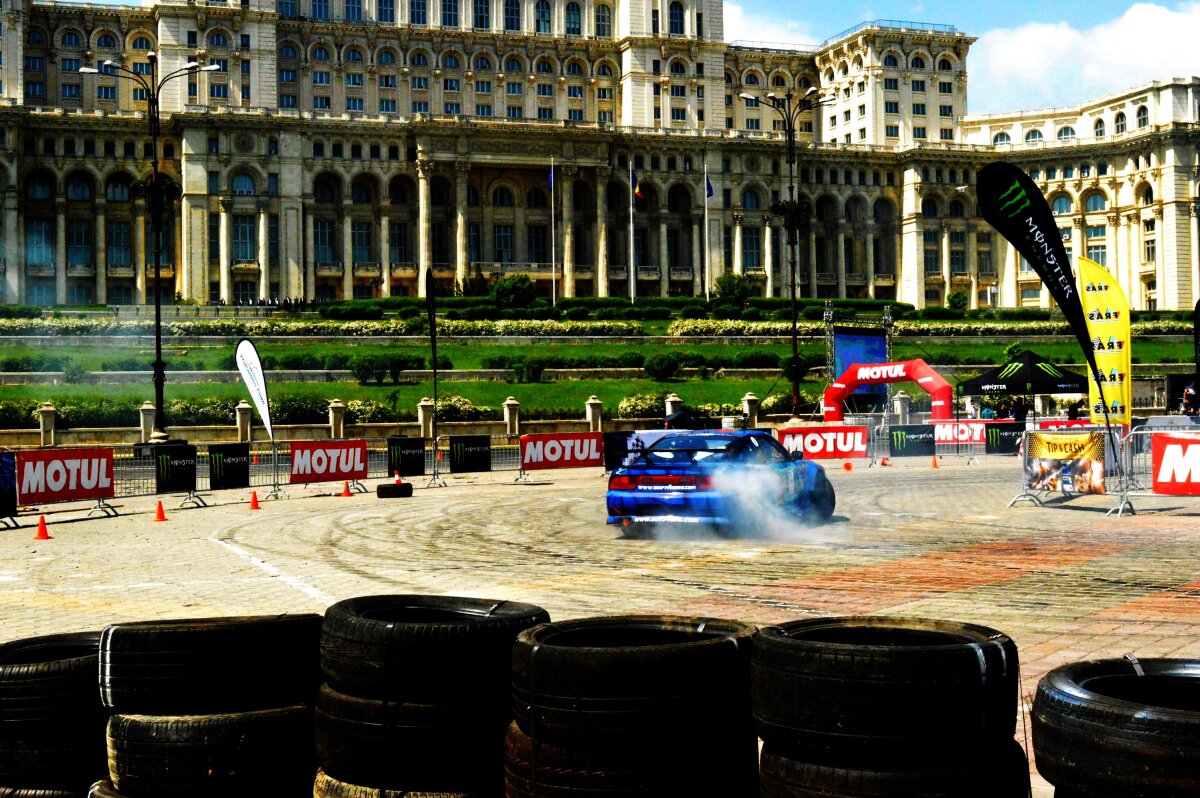 GALERIE FOTO  Driftul, la primul eveniment ca sport oficial » Care au fost cei mai buni români la International Grand Prix 