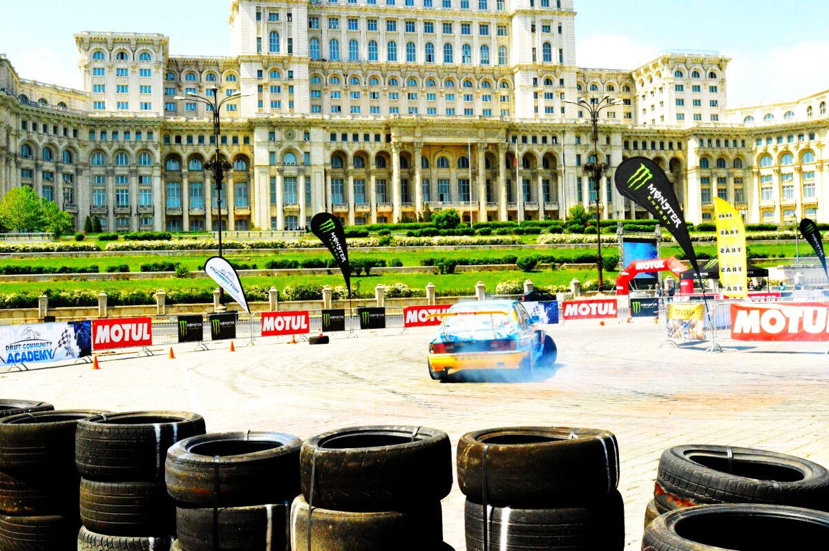 GALERIE FOTO  Driftul, la primul eveniment ca sport oficial » Care au fost cei mai buni români la International Grand Prix 