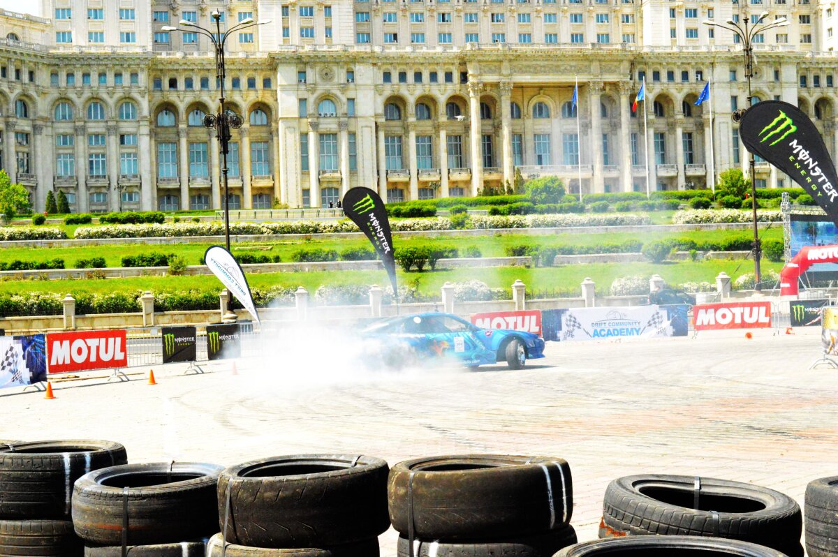 GALERIE FOTO  Driftul, la primul eveniment ca sport oficial » Care au fost cei mai buni români la International Grand Prix 