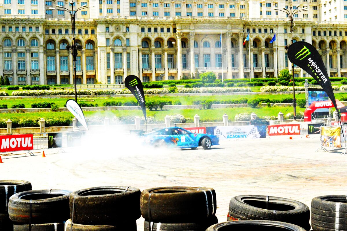 GALERIE FOTO  Driftul, la primul eveniment ca sport oficial » Care au fost cei mai buni români la International Grand Prix 