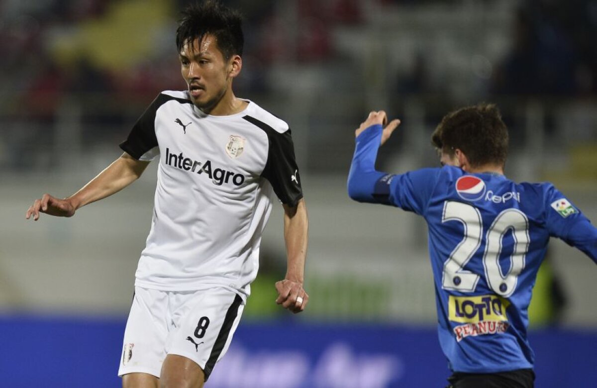 FOTO Number one » Takayuki Seto l-a egalat pe Cadu la numărul de meciuri în Liga 1. Etapa viitoare îl poate depăşi