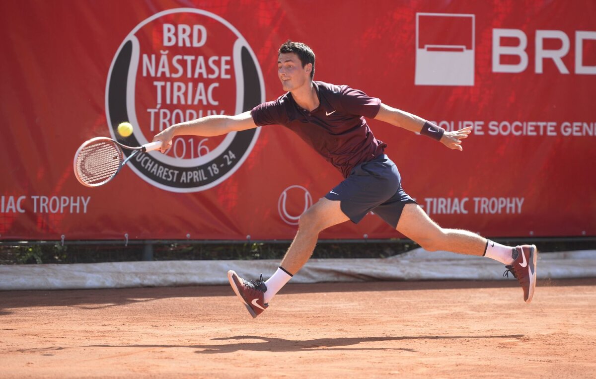 FOTO Zgură cu soare şi ploaie » Şapte zile de tenis la BRD Năstase Ţiriac Trophy în imagini